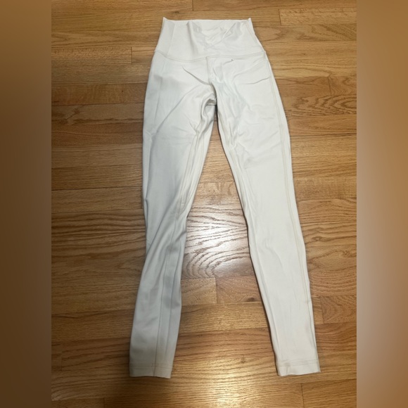 Lululemon white align leggings - Picture 2 of 2